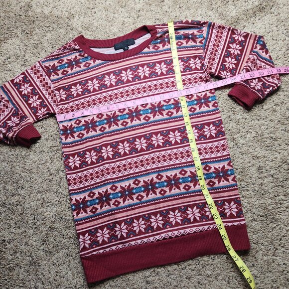 Almost Famous Holiday Festive Crewneck Sweater - Picture 3 of 8